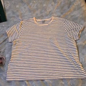 L.L.Bean striped shirt